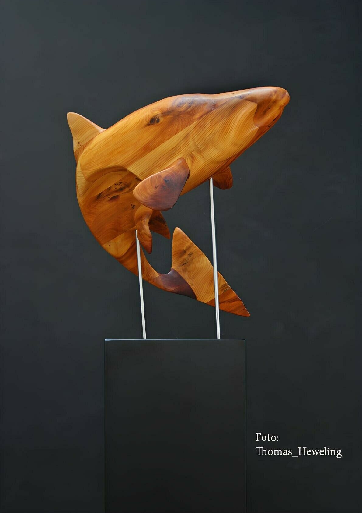 Skulptur "King Salmon" (2019)