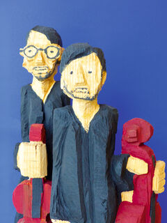 Skulptur "Goldmund Quartett" (2022)