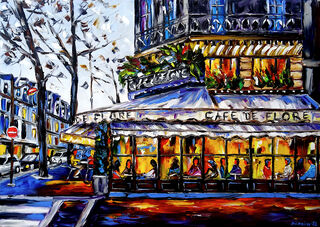 Picture "Café de Flore" (2023)