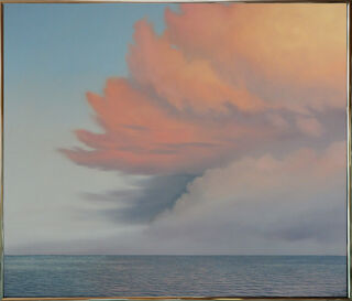 Bild "Abendwolke am Meer" (2008)