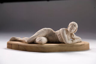 Sculpture "Lying woman" (2015)