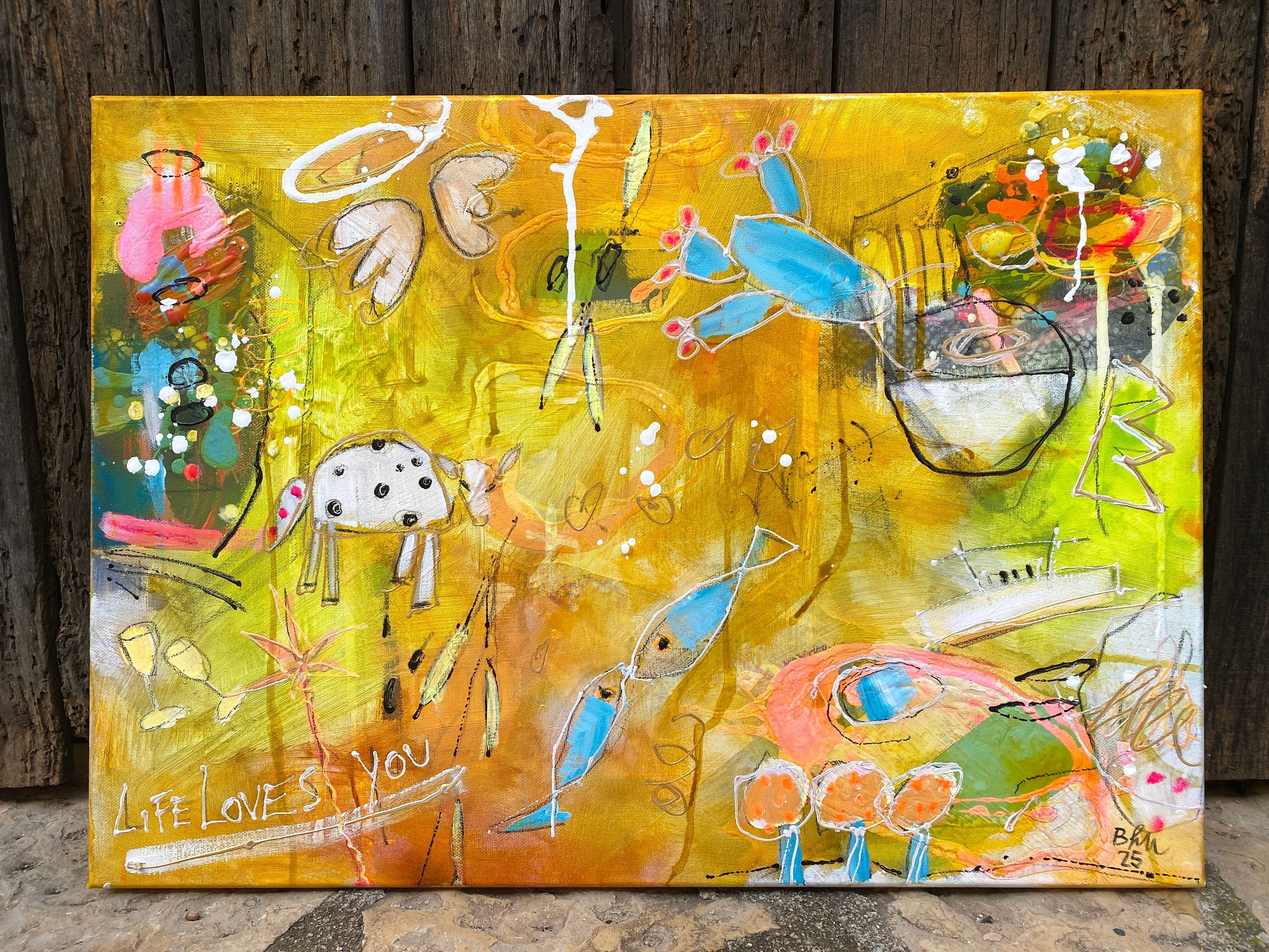 Picture "Life Loves you No.19" (2025)