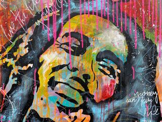 Picture "money can't buy life - Bob Marley" (2022)