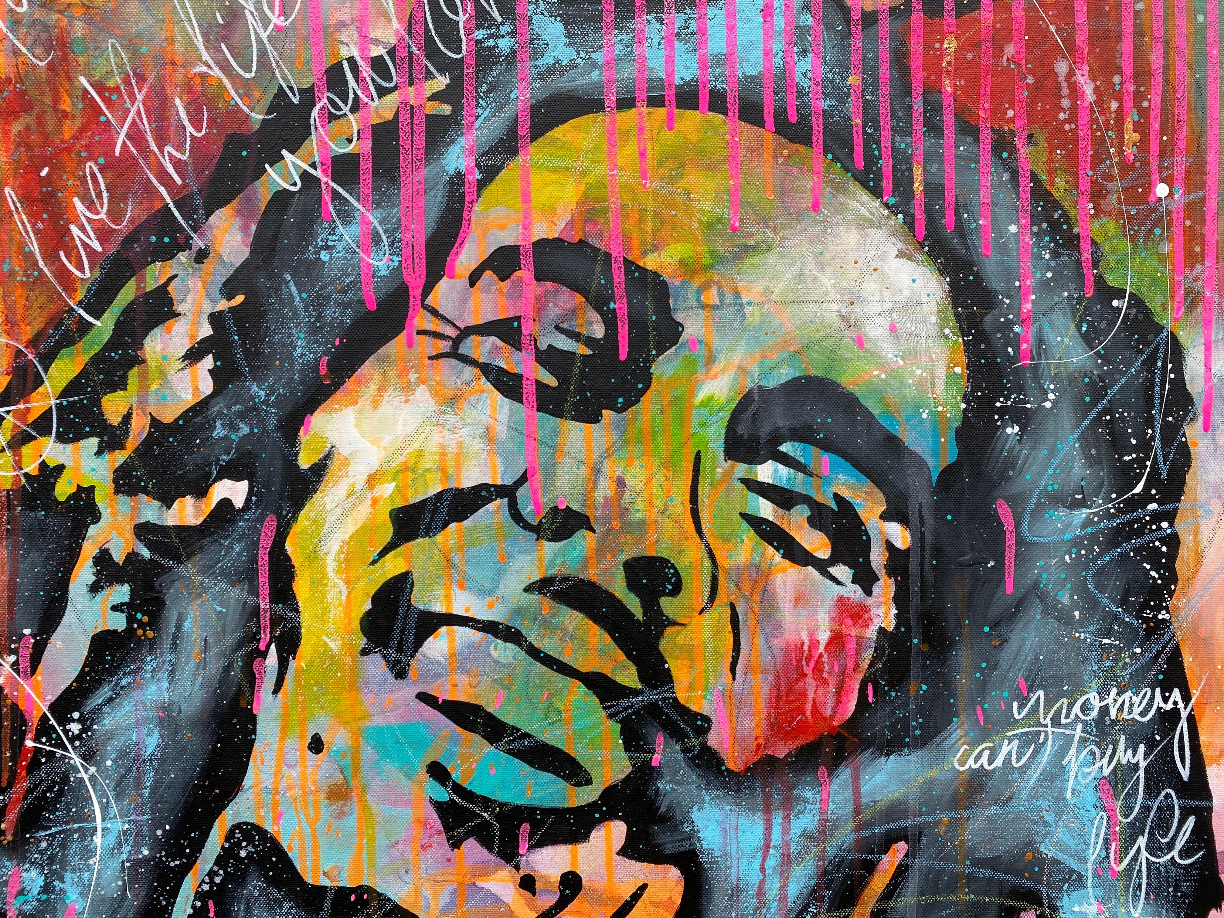 Picture "money can't buy life - Bob Marley" (2022)