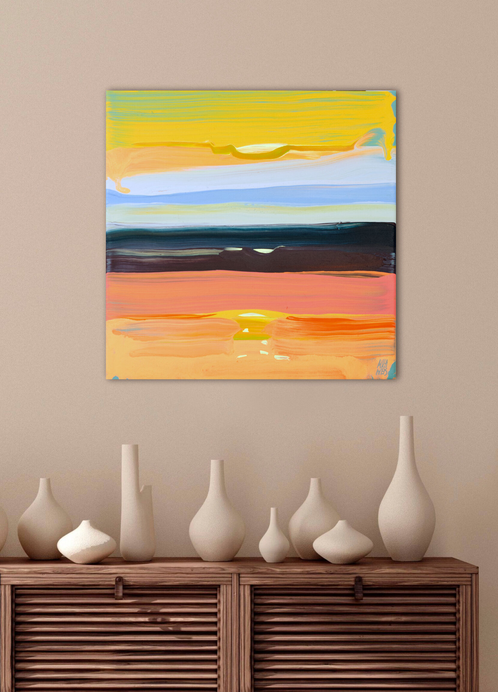 Picture "Sunrise Colors No. 4" (2024)