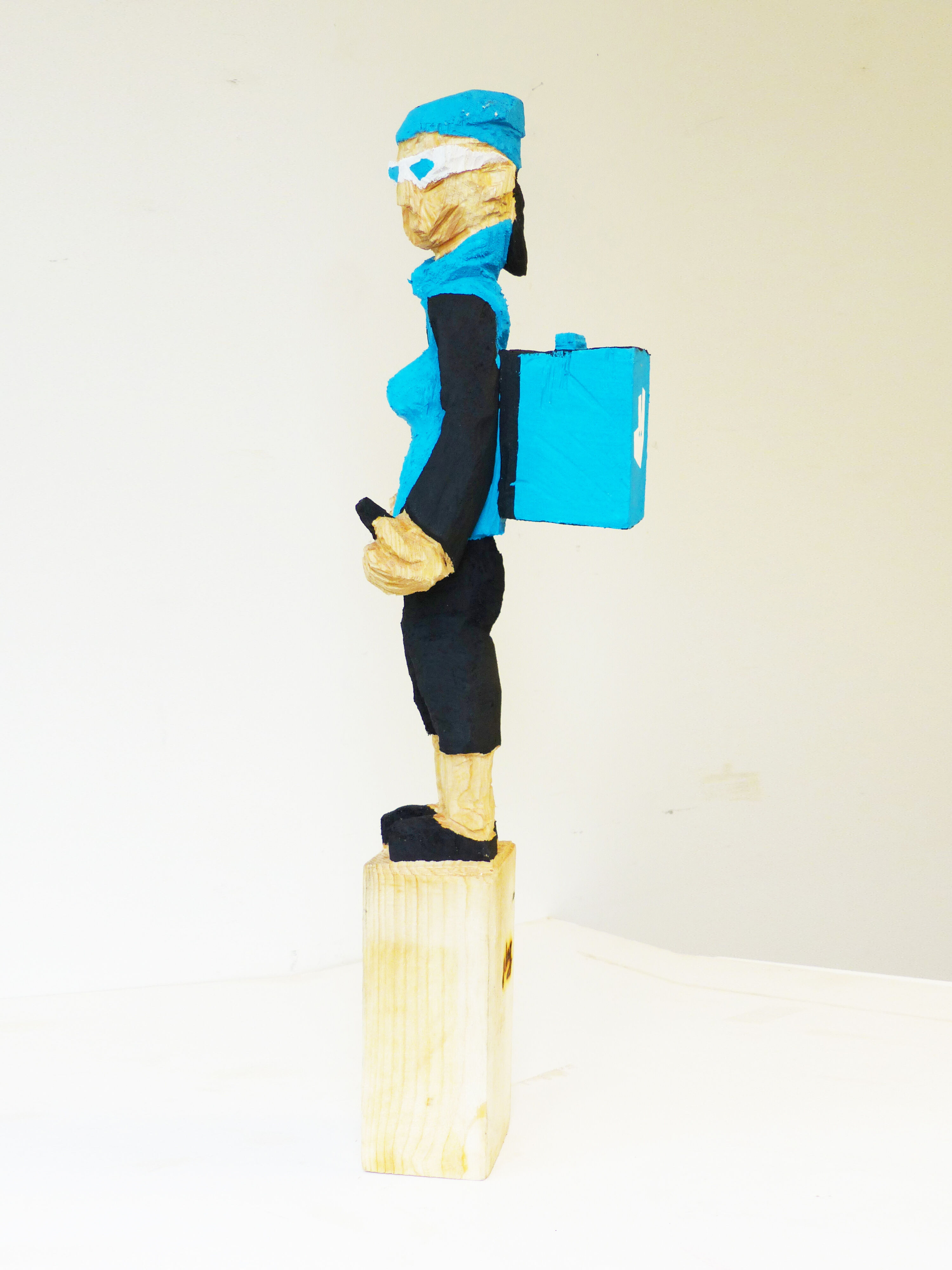 Sculpture "Delivery service I" (2022)