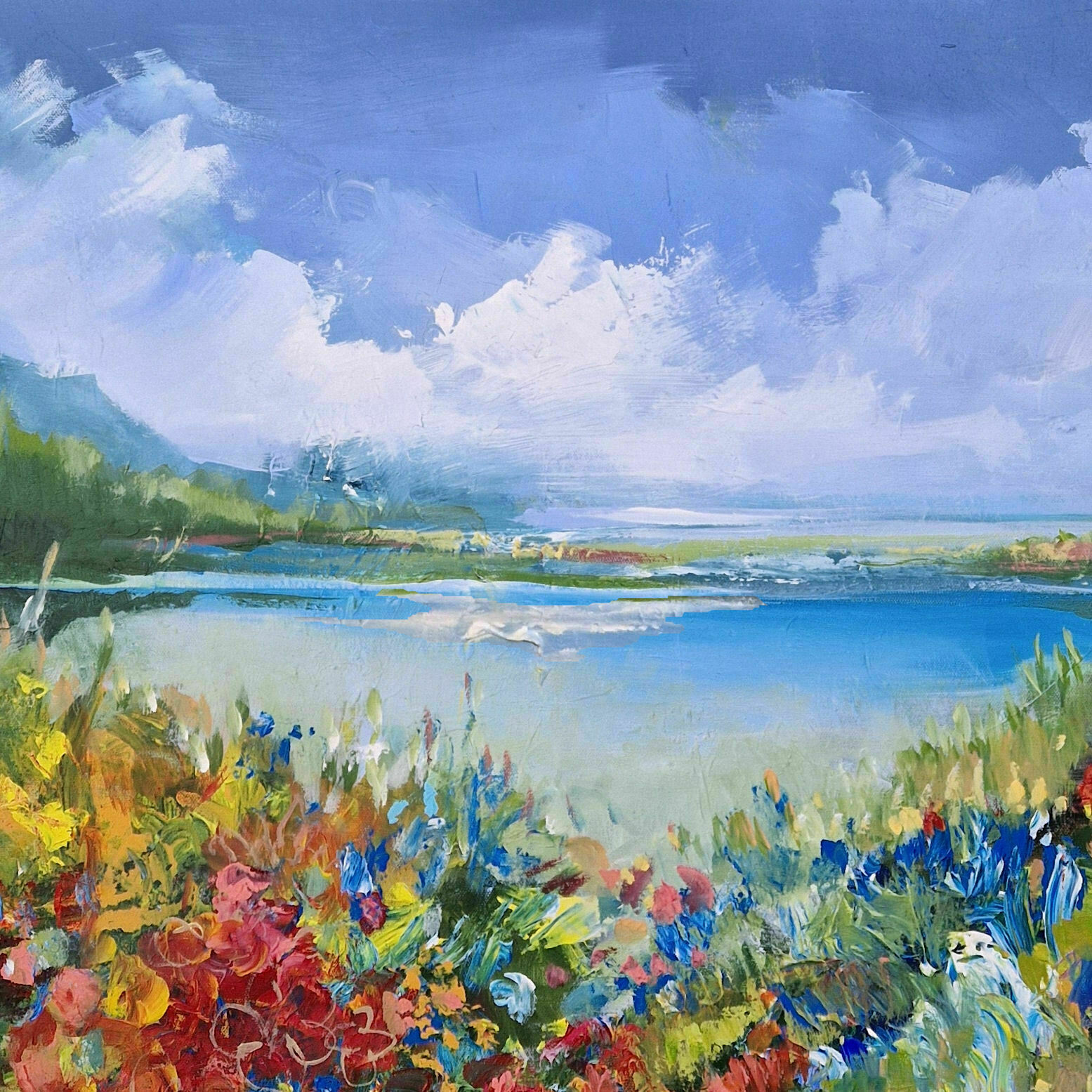 Bild "Blooming summer" (2025)