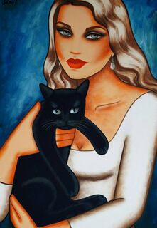 Picture "Blue Mood" (2022)