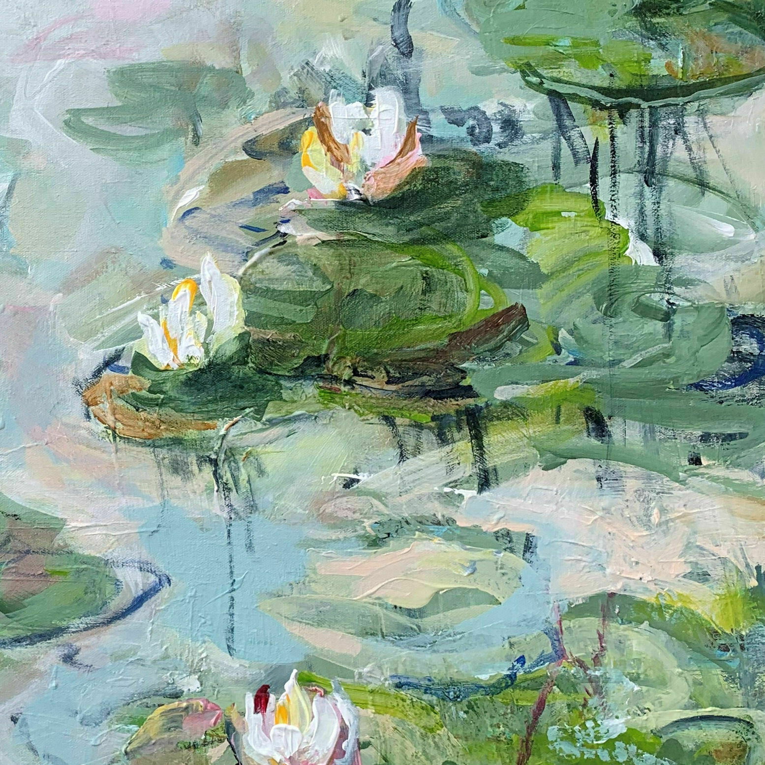 Bild "Water lilies" (2022)