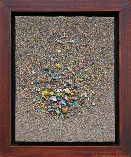 Picture "Mars Field CXII - abstract landscape" (2019)