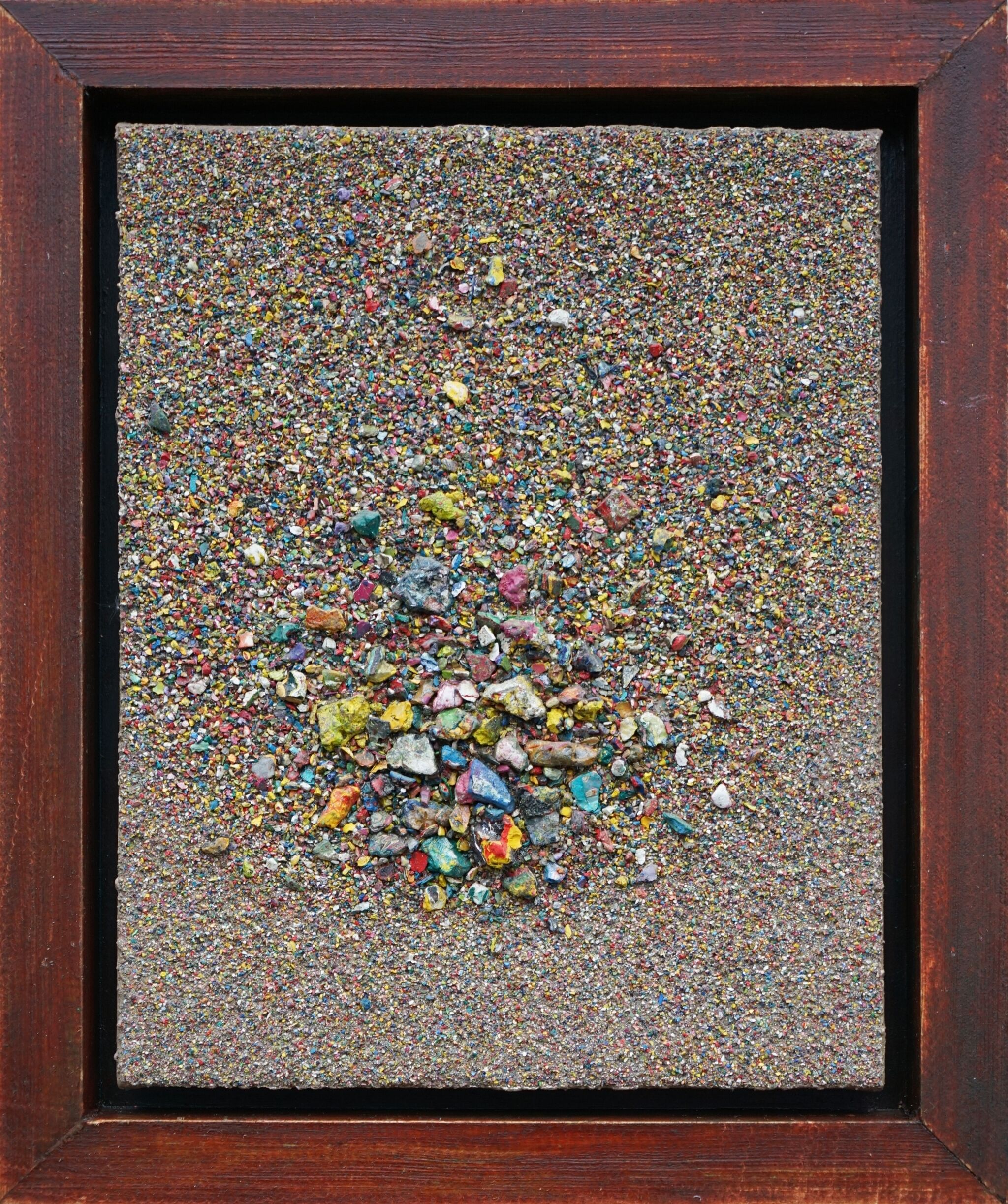Picture "Mars Field CXII - abstract landscape" (2019)