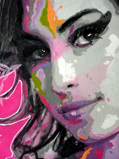 Picture "Amy I - (time to be) different" (2024)