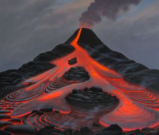 Picture "Volcano V" (2009)