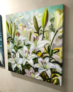 Picture "White lilies" (2024)
