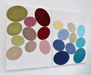 Picture "Minimalist Color Scheme #7 (Diptych)" (2025)