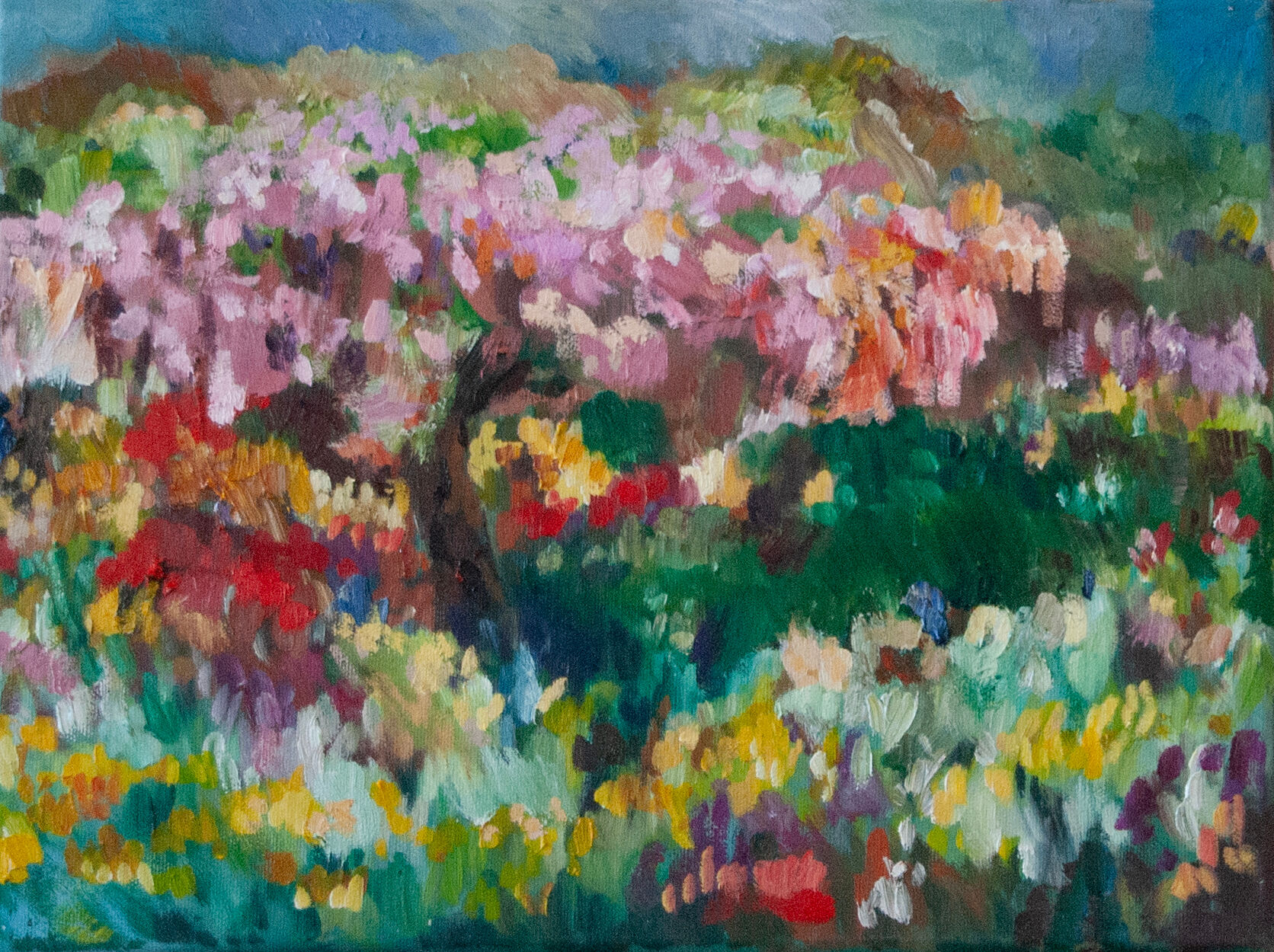 Picture "Blossom rush" (2024)