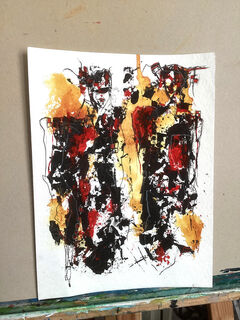 Picture "People abstract No.III" (2024)
