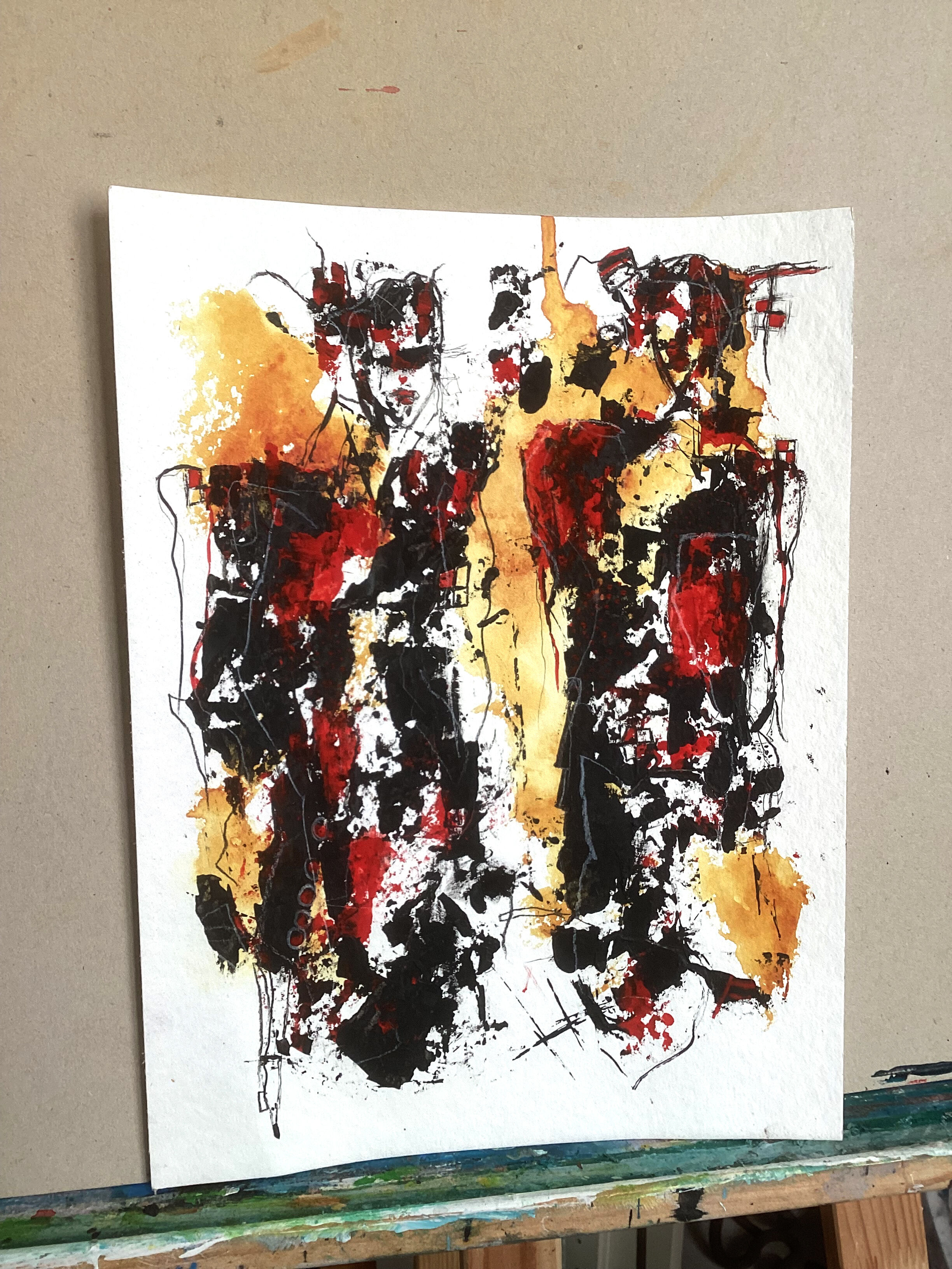Picture "People abstract No.III" (2024)