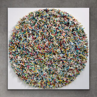 Sculpture "Paperwork & Pearls #12" (2024)
