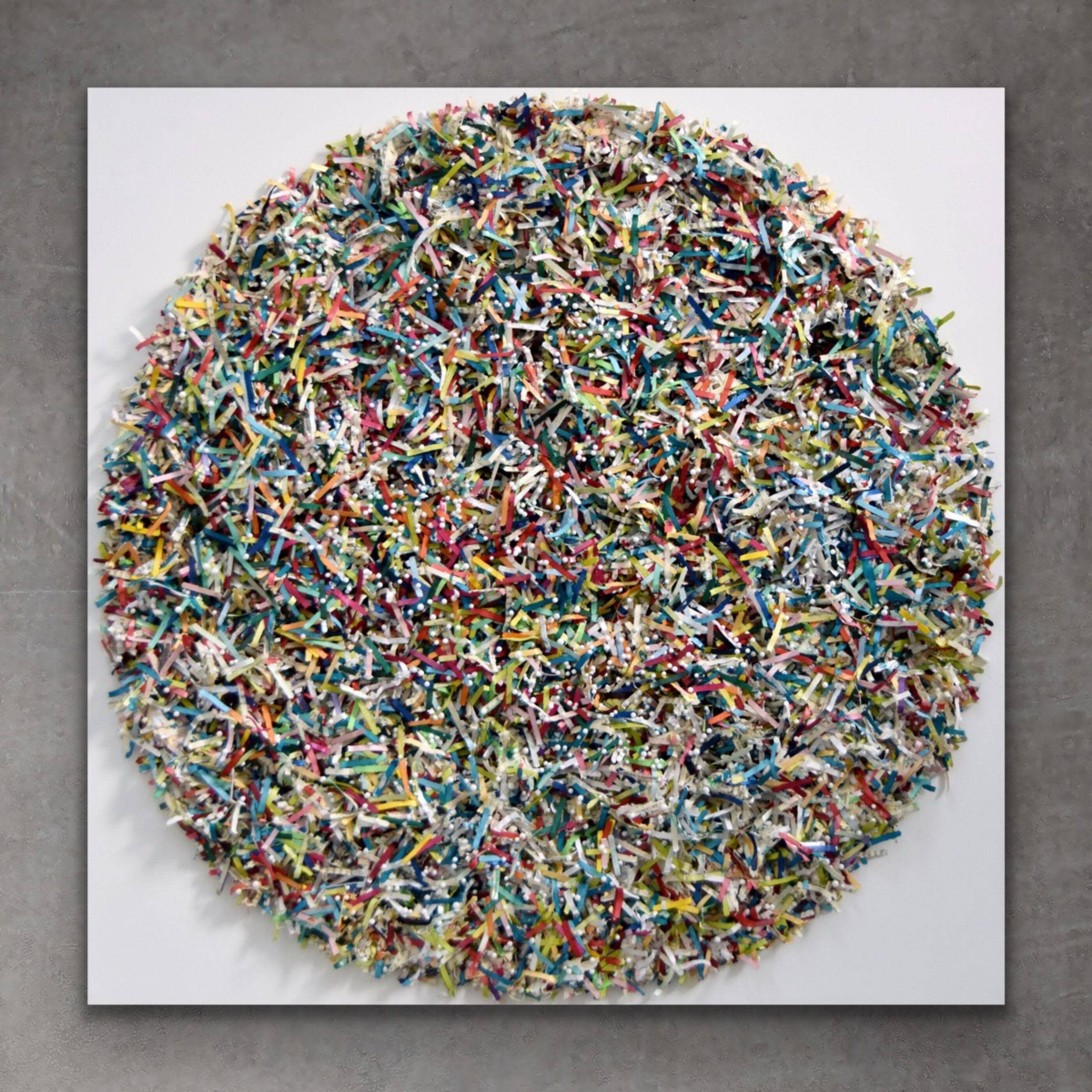 Sculpture "Paperwork & Pearls #12" (2024)