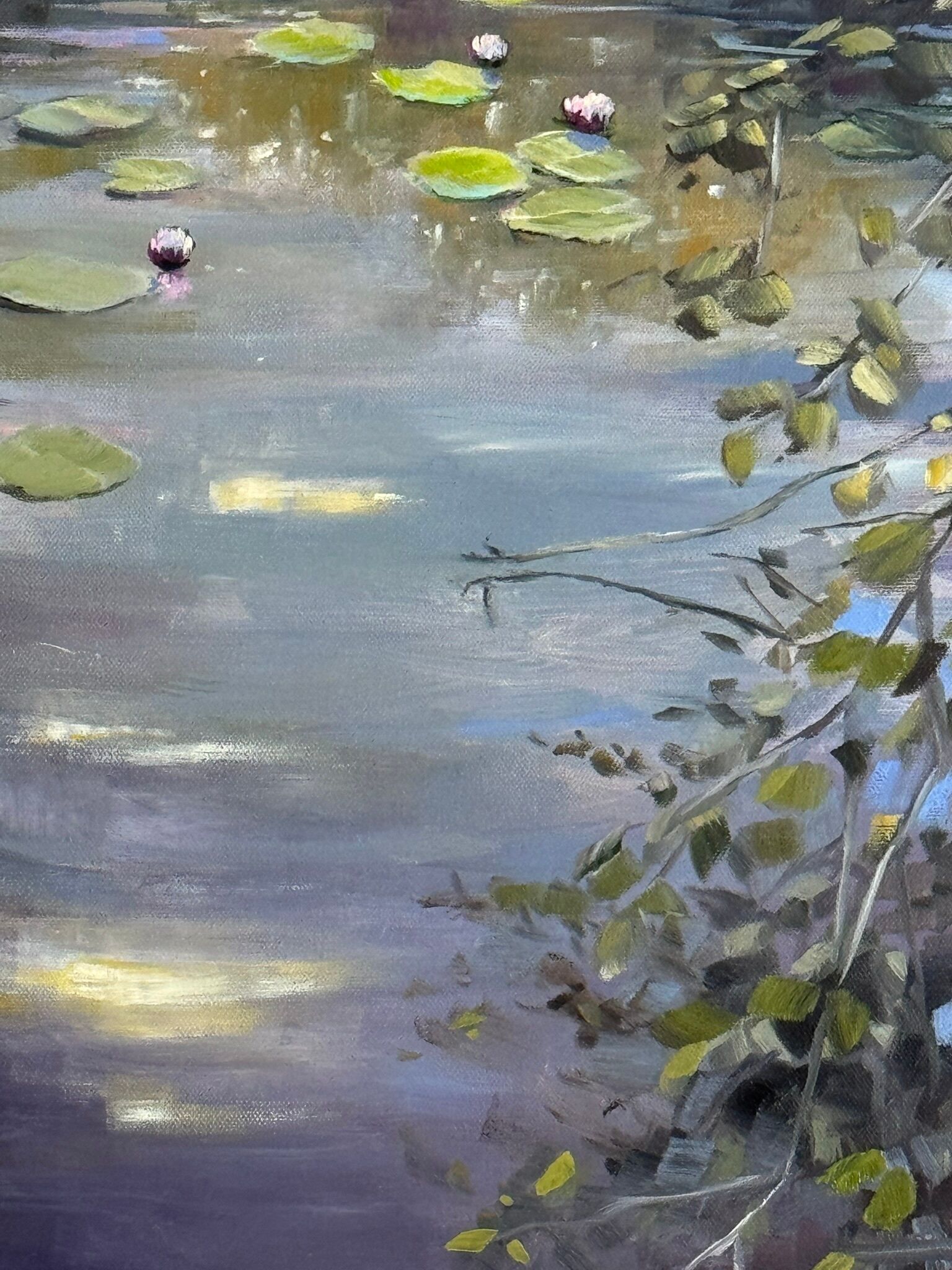 Bild "Into The Woods With Water Lilies" (2024)