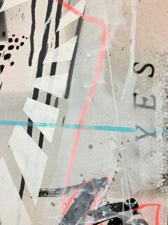 Picture "YES No.1 - inspired by Yoko Ono" (2019)