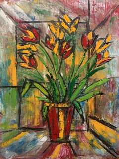 Bild "Blumenstillleben" (2022)