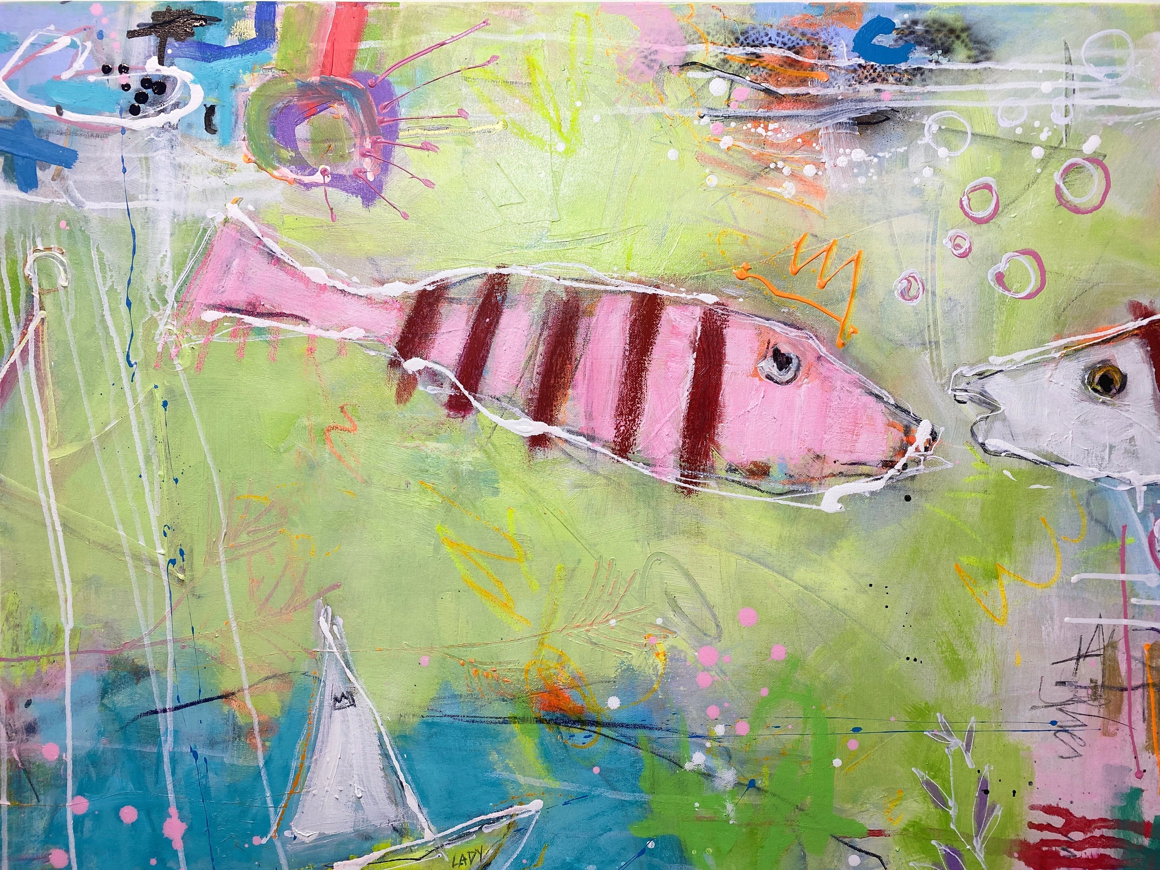 Picture "Fishes In Love No.6" (2023)