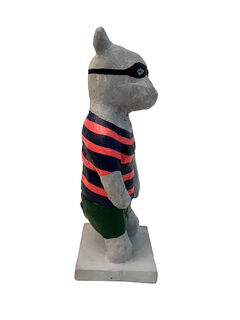 Sculpture "Maya, the superhero" (2023)
