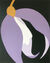 Picture "Snowdrop in Lavender on Sap Green" (2025)