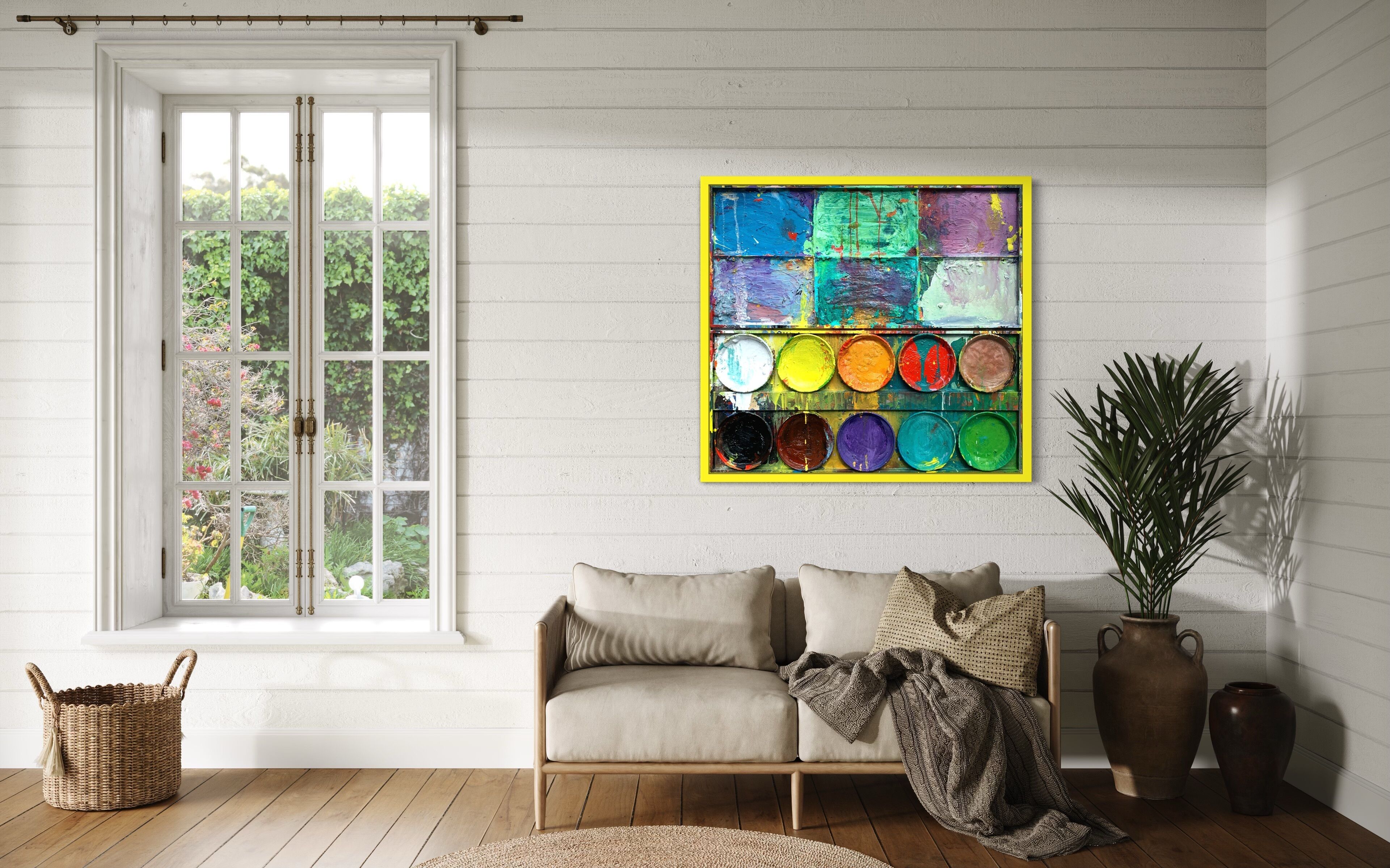 Picture "The eccentric - modern, large-format art" (2024)