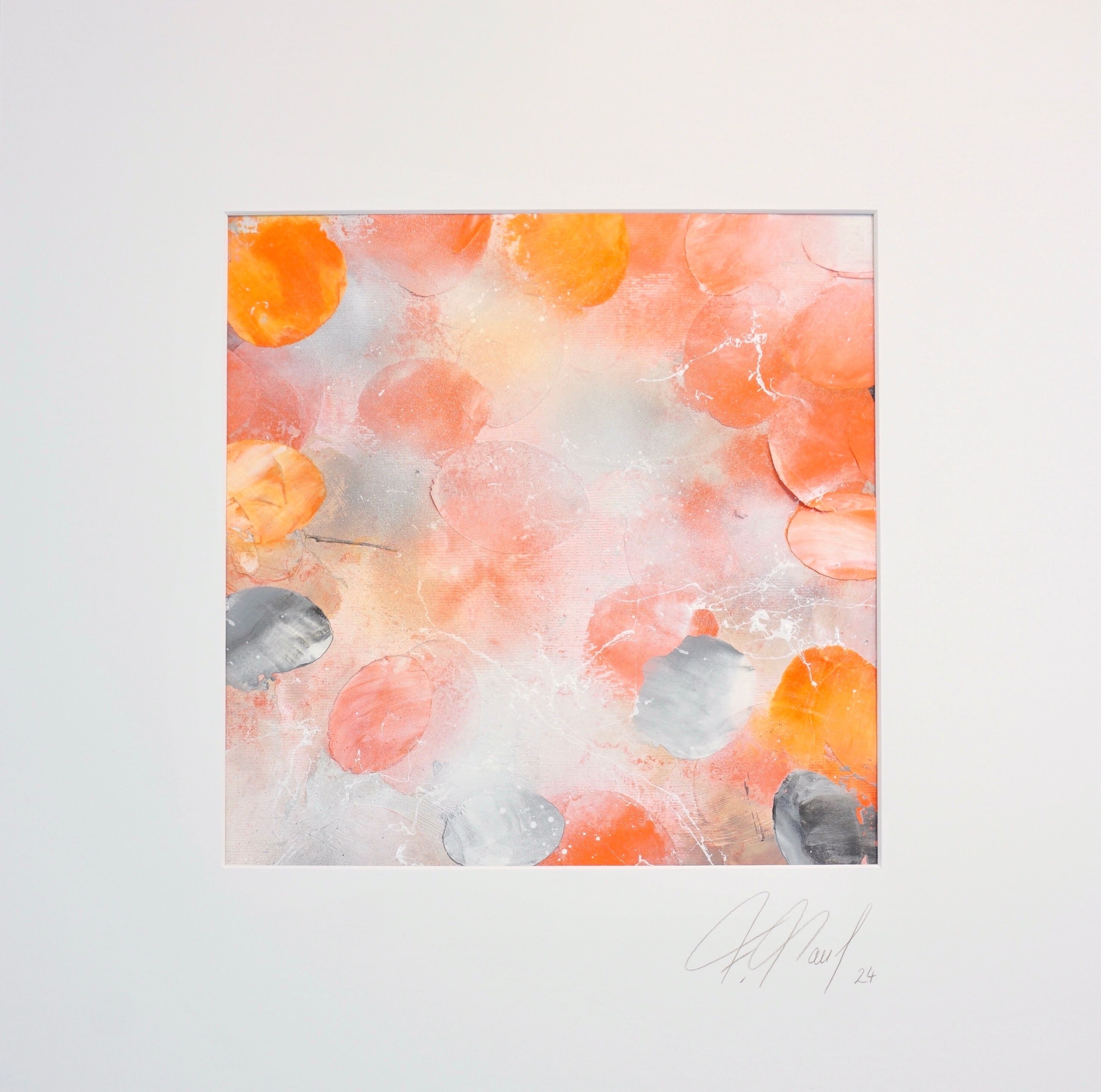 Picture "Orange Lotus Mini I" (2024)