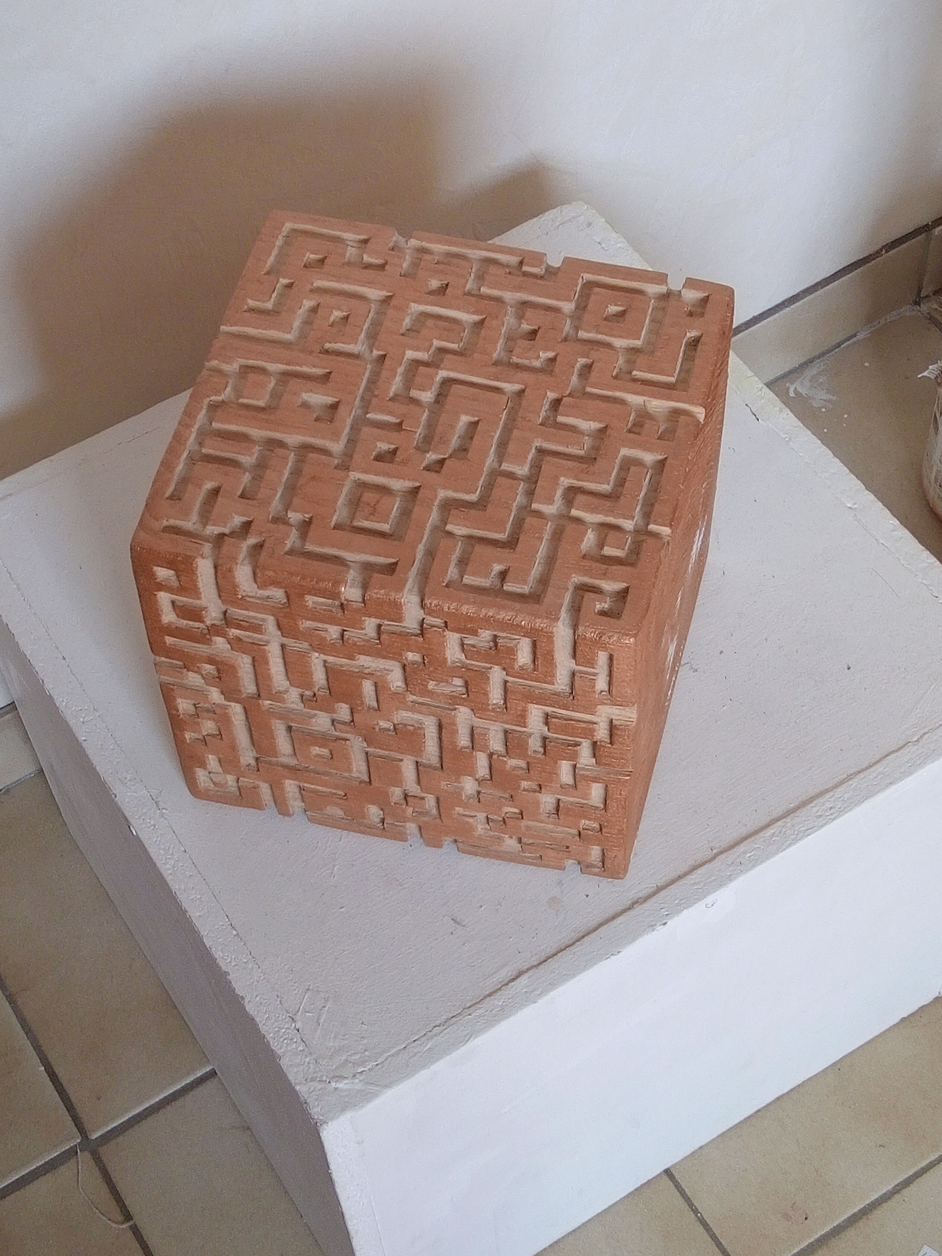 Skulptur "QR4" (2022)