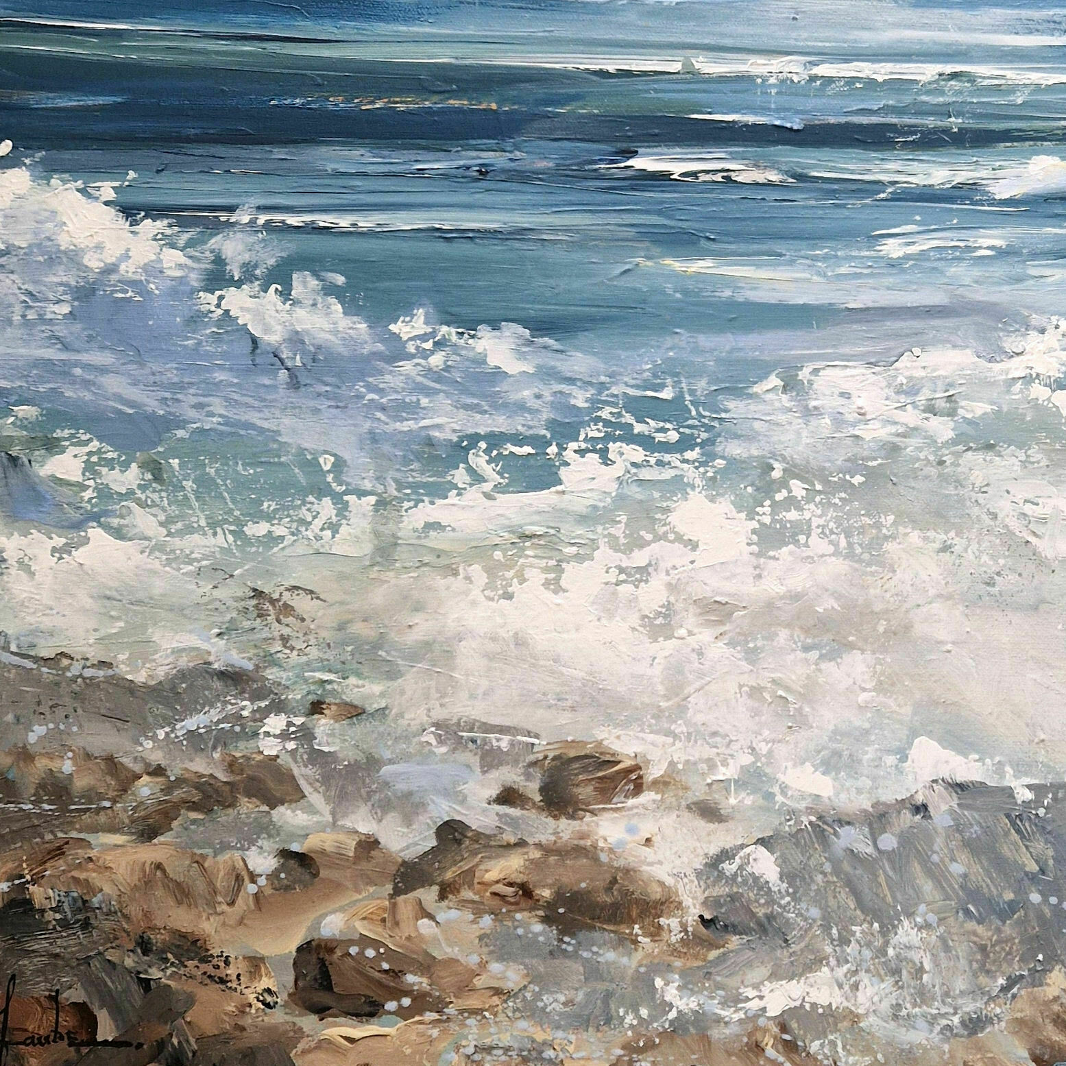 Picture "Light at the North Sea" (2025)