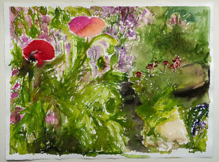 Picture "Poppies in the rain" (2022)