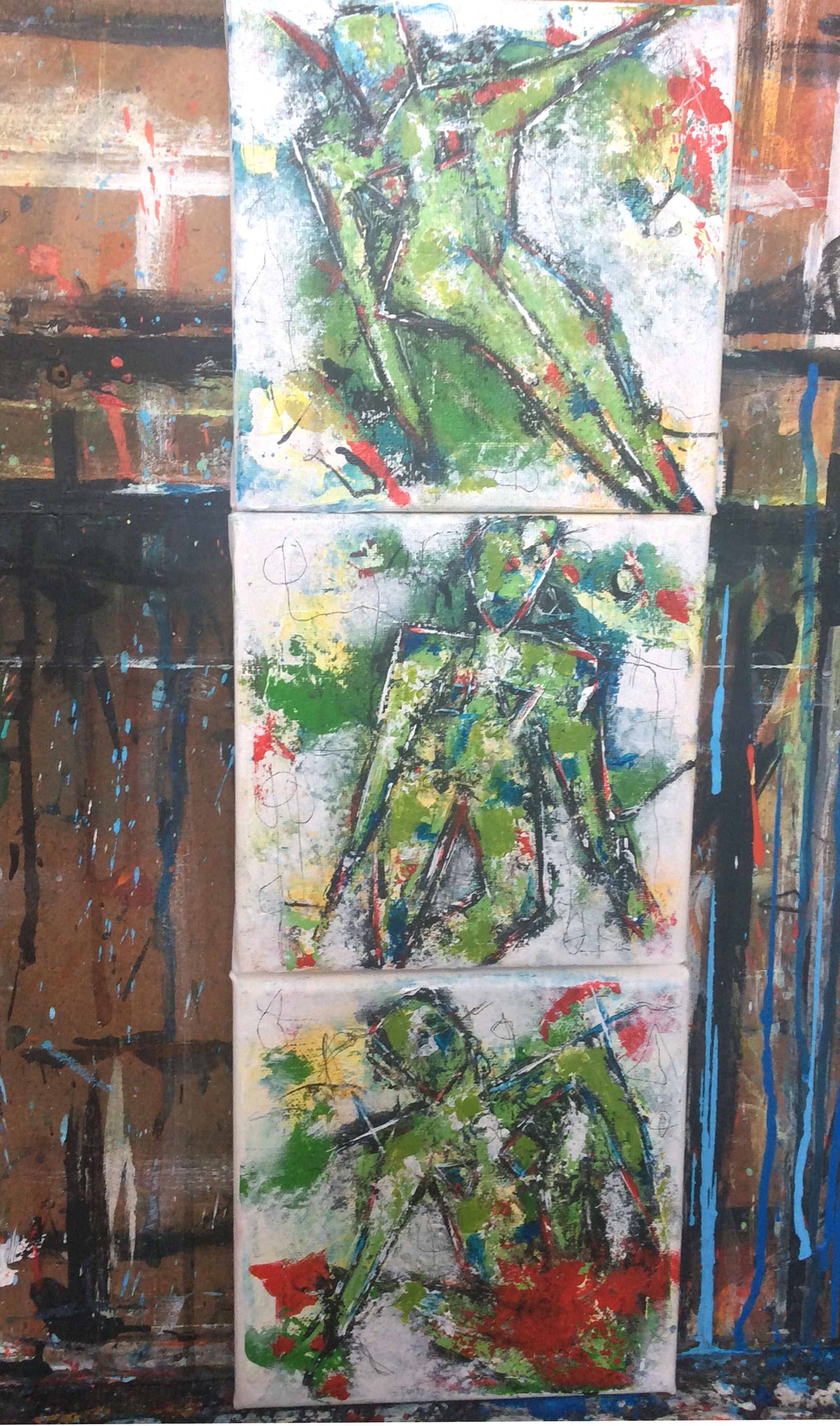 Bild "In Motion 1-3" (2023)