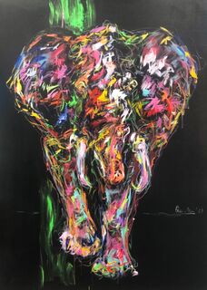 Picture "The elephant - 2" (2023)