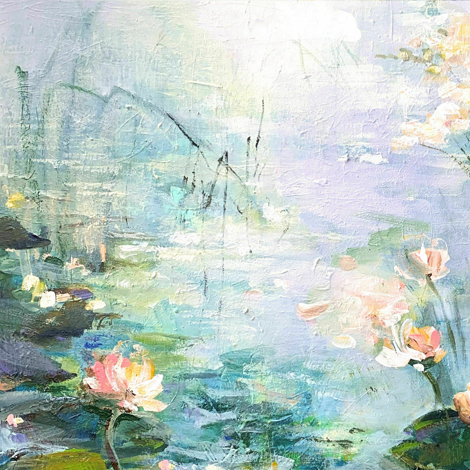 Picture "Lily pond" (2022)