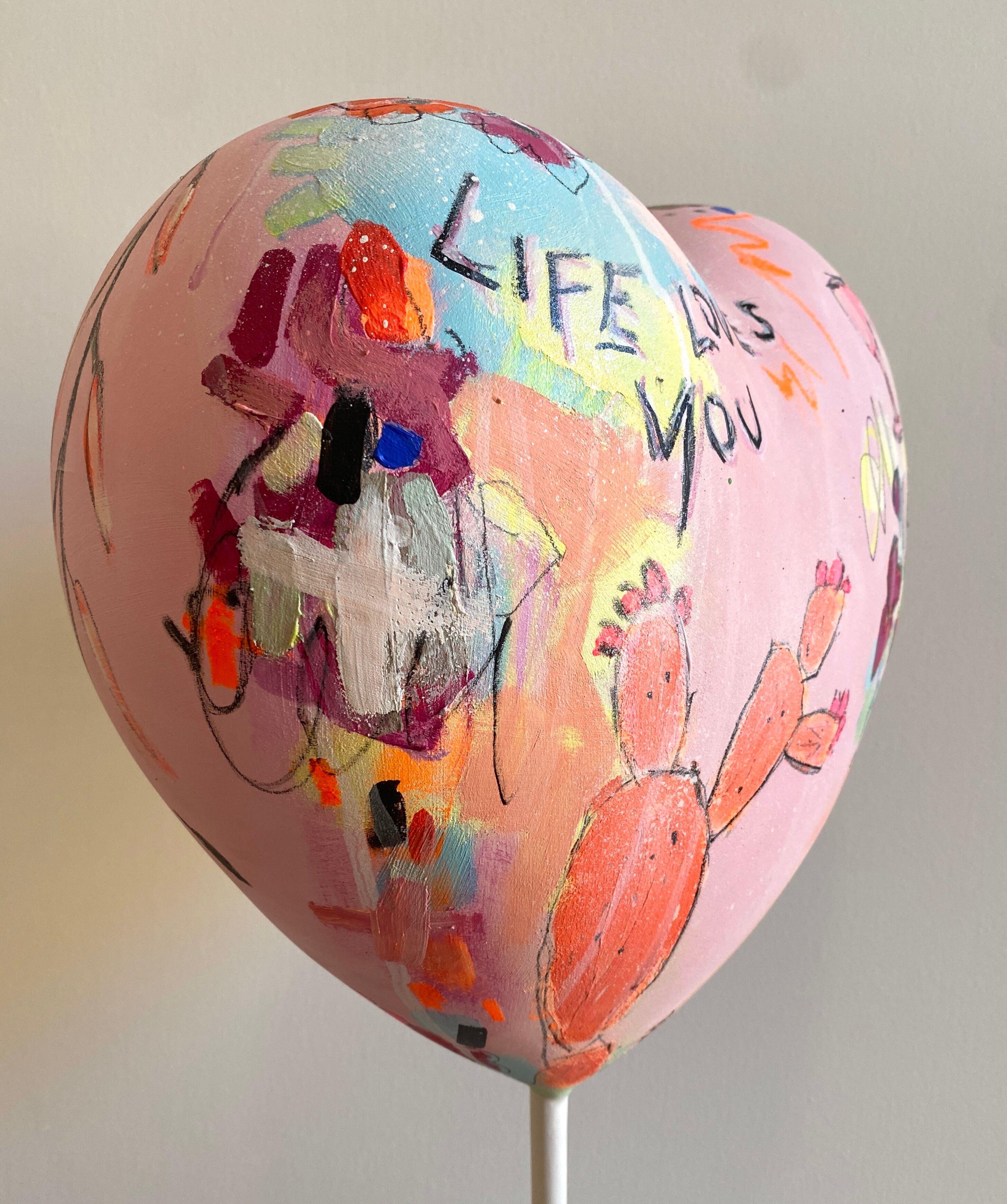 Sculpture "Life Loves You No.14" (2024)