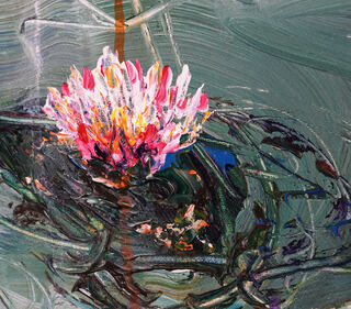 Bild "Mystery Water Lilies L 1" (2023)
