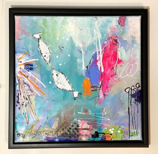 Picture "Fishes In Love No.5 (framed)" (2023)