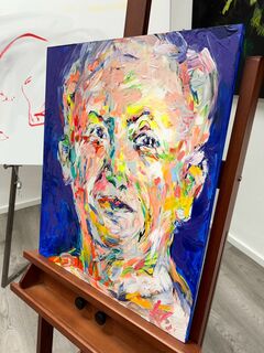 Bild "Next Step Baselitz" (2022)