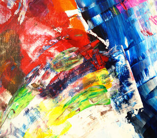 Picture "Vibrant Abstraction XL 1" (2020)