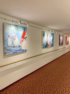 Picture "The art of sailing: values and virtuosity at the turning mark" (2024)