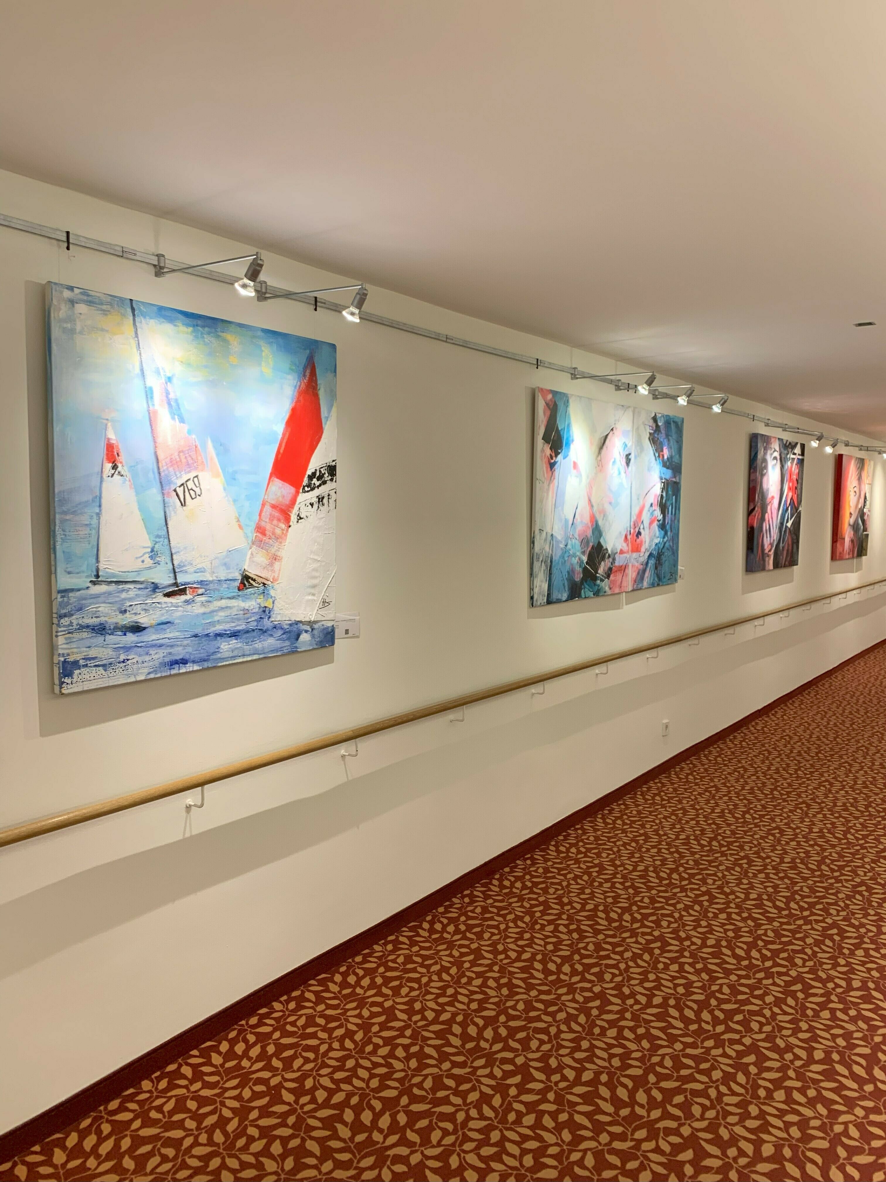 Picture "The art of sailing: values and virtuosity at the turning mark" (2024)