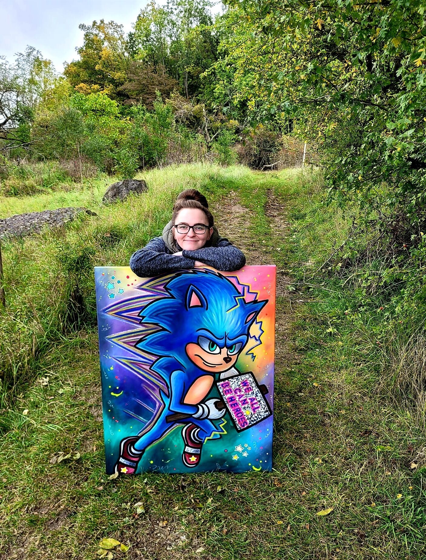 Bild "Sonic-We All can be Heroes" (2023)