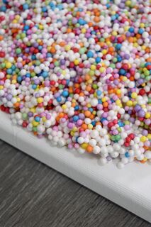 Sculpture "Colorful Mini Dots! Diptych" (2024)