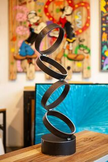 Skulptur "RING OF CHANGE" (2025)