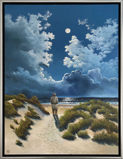 Picture "Alone in the dunes II" (2024)