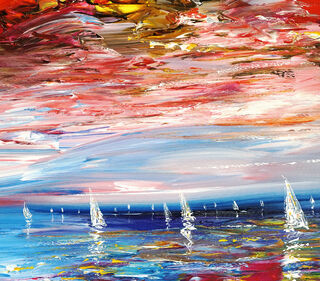 Picture "Seascape Sailing Impressions XL 23" (2023)